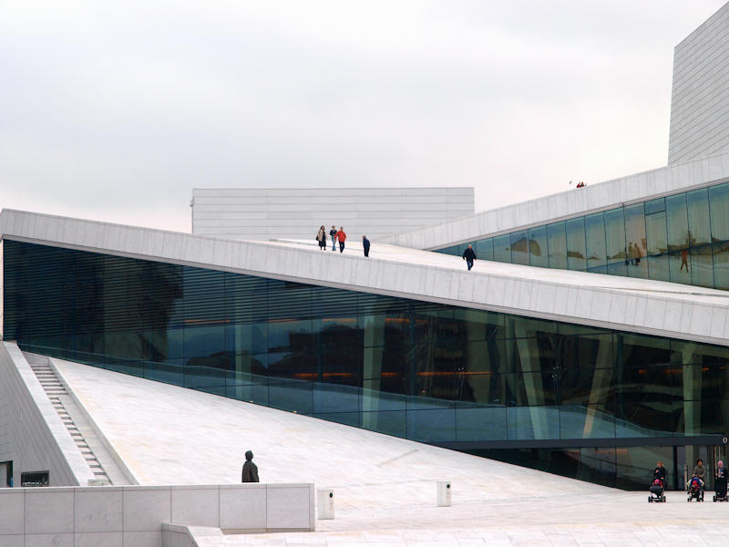 Oper in Oslo - Foto Erich Volland