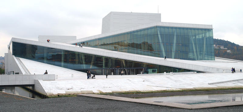 Oper in Oslo - Foto Erich Volland